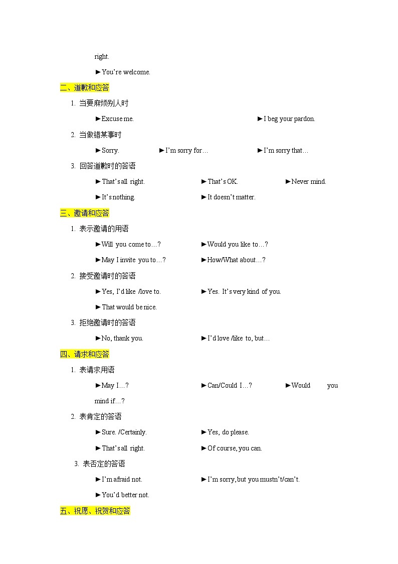 专题17 情景交际(原卷版)第2页