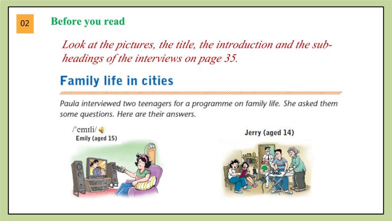牛津版（深圳&广州）英语九年级上册3.1 Unit 3 Family life Reading（课件）06