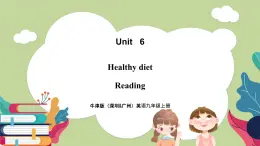 牛津版（深圳&廣州）英語九年級上冊6.1 Unit 6 Healthy diet Reading（課件）