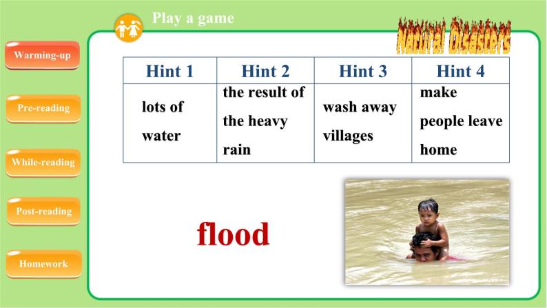 牛津译林版八年级英语上册Unit 8 Natural disasters Reading (I) 示范公开课教学课件02