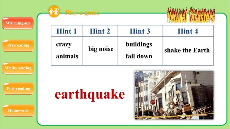 牛津译林版八年级英语上册Unit 8 Natural disasters Reading (I) 示范公开课教学课件04