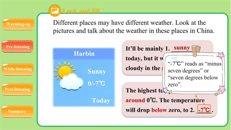 牛津译林版八年级英语上册Unit 7 Seasons Integrated skills 示范公开课教学课件03