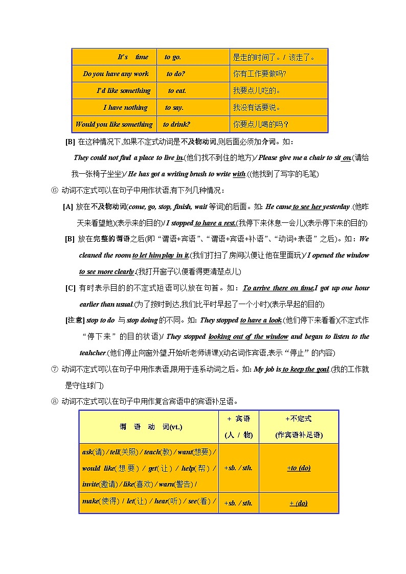 突破09 非谓语动词-2023年中考英语一轮复习语法知识专项突破(通用版)第3页