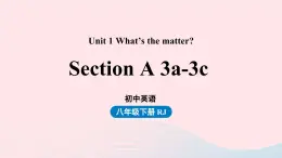 Unit1 What’s the matter第2课时SectionA 3a-3c课件（人教新目标版）