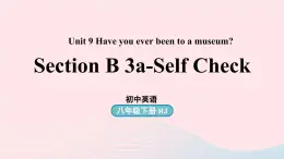 Unit9 Have you ever been to a museum第6课时SectionB 3a-Self check课件（人教新目标版）