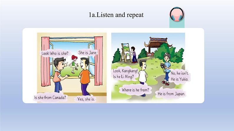 Unit 1 Making new friends Topic 2 Where are you from?Section B-2022-2023学年初中英语仁爱版七年级上册同步课件第6页