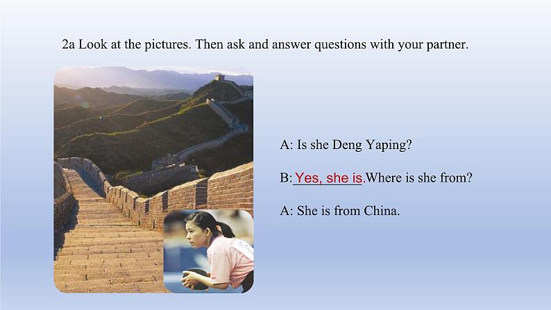 Unit 1 Making new friends Topic 2 Where are you from?Section B-2022-2023学年初中英语仁爱版七年级上册同步课件第8页