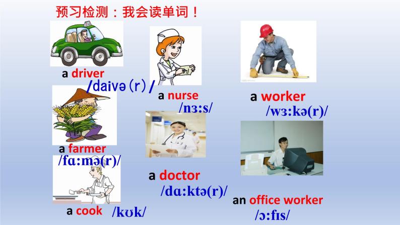 Unit 3 Getting together Topic 2 What does your mother do？Section A-2022-2023学年初中英语仁爱版七年级上册同步课件03