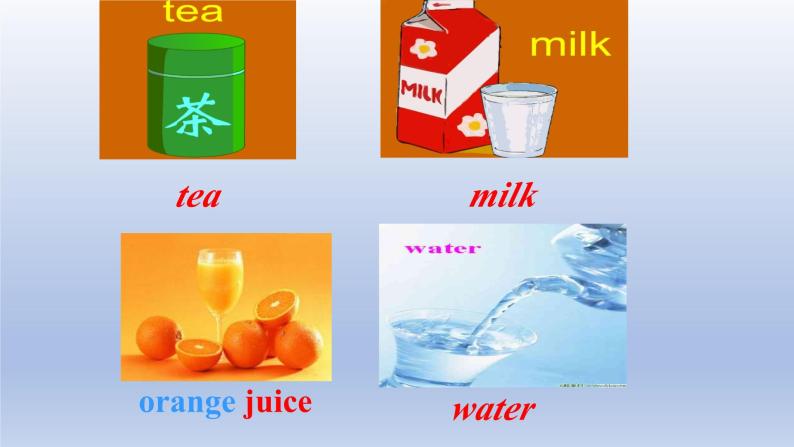 Unit 3 Getting together Topic 3 What would you like to drink？Section A-2022-2023学年初中英语仁爱版七年级上册同步课件08
