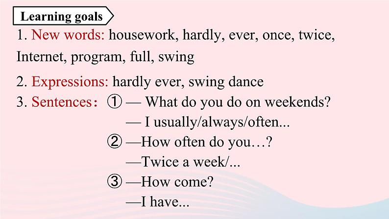 Unit2 How often do you exercise第1课时SectionA1a-2d课件(人教新目标版)第2页