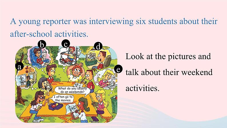Unit2 How often do you exercise第1课时SectionA1a-2d课件(人教新目标版)第4页