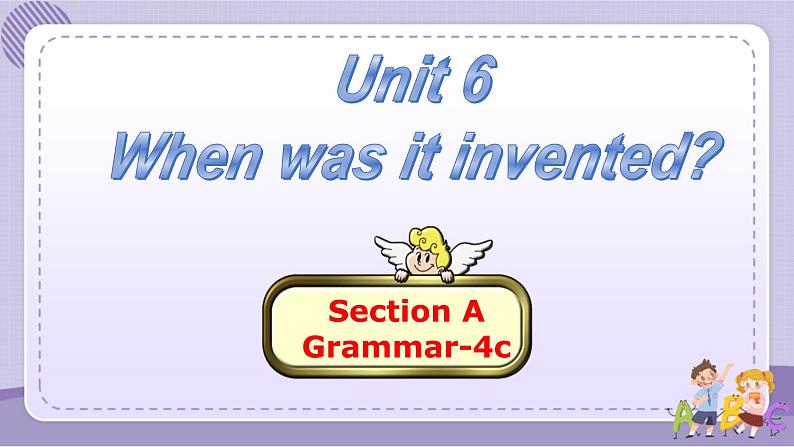 人教版英语九年级Unit6 Section A3(课件PPT+音视频素材)01
