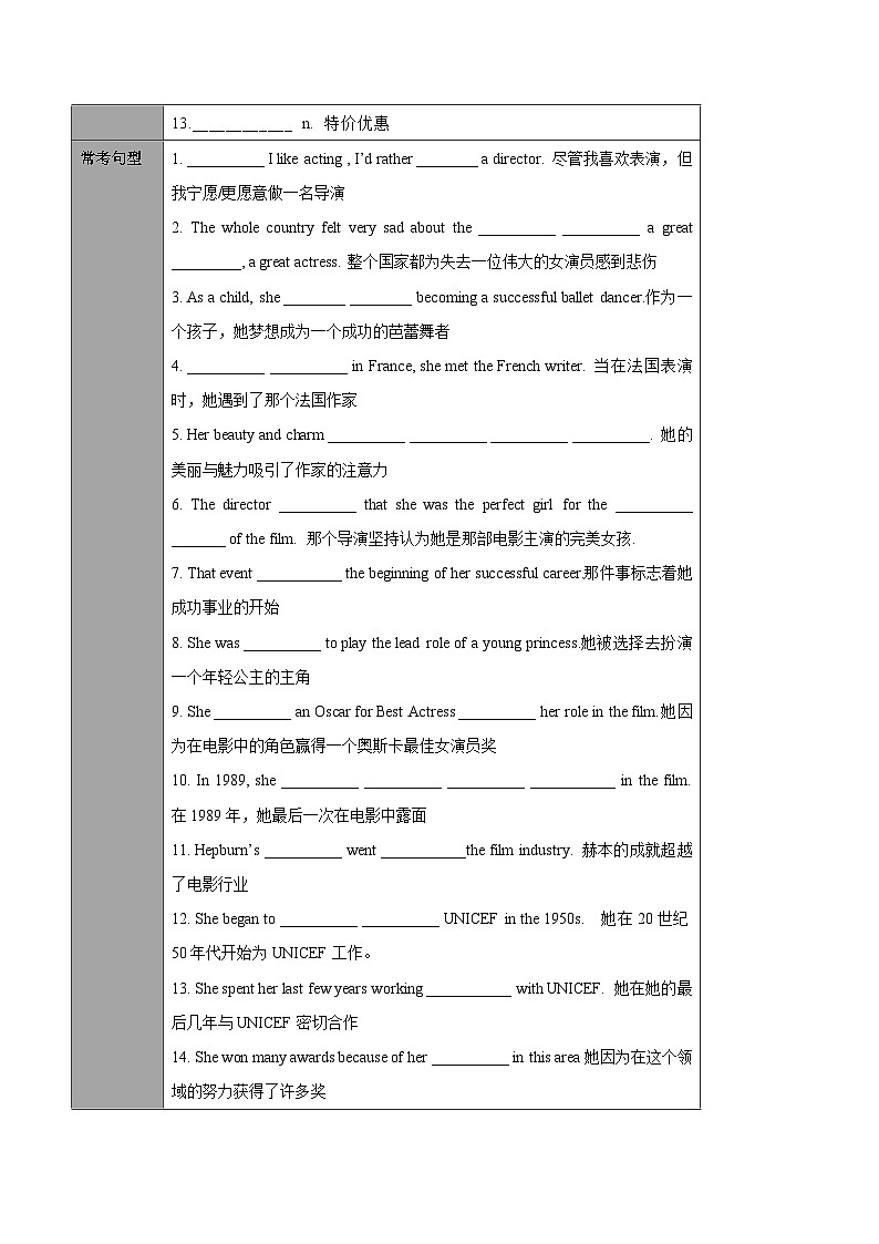 Unit 7 Films 课时1 Comic Strip - Welcome to the unit-九年级英语上册同步精品讲义(牛津译林版)第3页