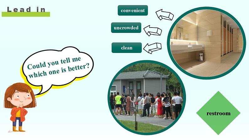 【核心素养目标】人教版初中英语九年级全册 Unit 3 Could you please tell me where the restrooms are Section B 1a-1e课件+教案+同步分层练习(含反思和答案)05