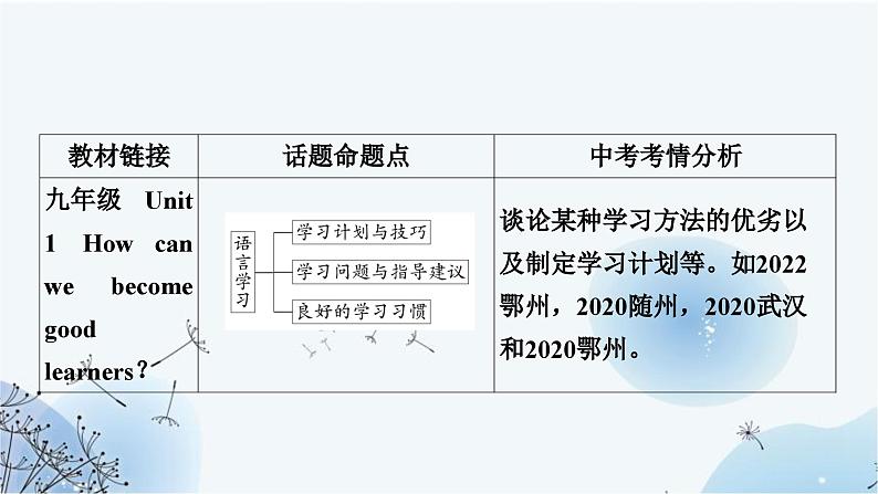 人教版中考英语复习题型专题五书面表达(7)语言学习课件第3页