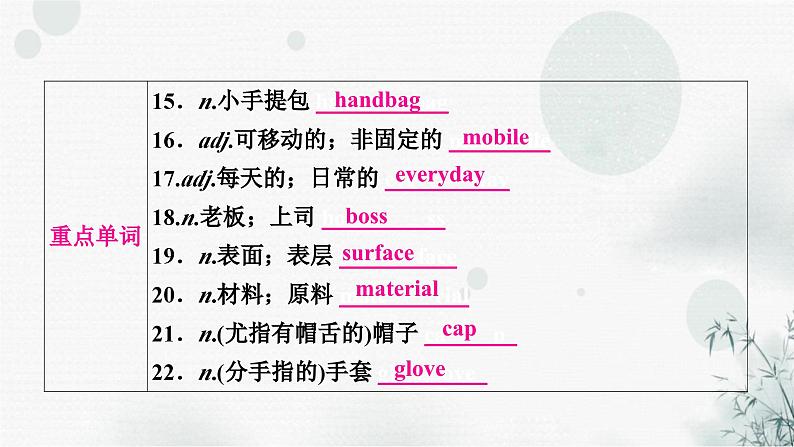 人教版中考英语复习考点精讲十八九年级Units5-6课件04