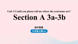 Unit3 Could you please tell me where the restrooms are第2课时SectionA 3a-3b课件（人教新目标版）