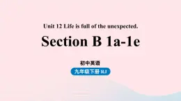 Unit12 Life is full of the unexpected第4课时SectionB1a-1e课件（人教新目标版）