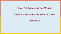 仁爱版英语九年级下册Unit-5-Topic-2-Section-A课件