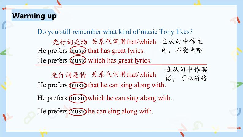 人教新目标 (Go for it) 版英语 Unit 9 I like music that I can dance to.(SectionA Grammar Focus-4c)课件+音频03