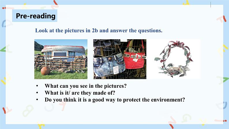 人教新目标 (Go for it) 版英语Unit 13 We’re trying to save the earth(SectionB2a-2e)课件+音频07