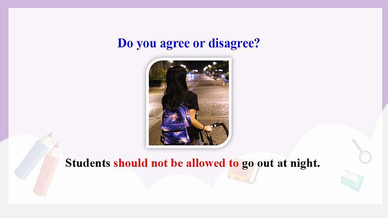 人教新目标 (Go for it) 版英语 Unit7 Teenagers should be allowed to choose their own clothes.(SectionA 1a-2d)课件+素材07