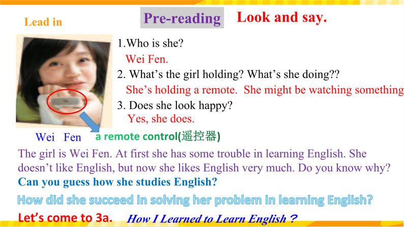 人教新目标版英语九年级Unit 1《 How can we become good learners SectionA3a-3c 》课件+练习+音视频07