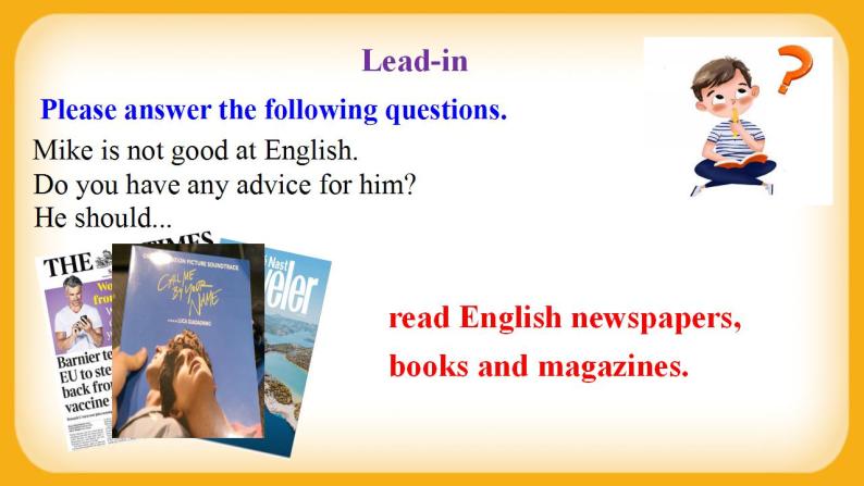 外研版英语八上  Module1 Unit1 Let's try to speak English as much as possible 课件+教案+素材05