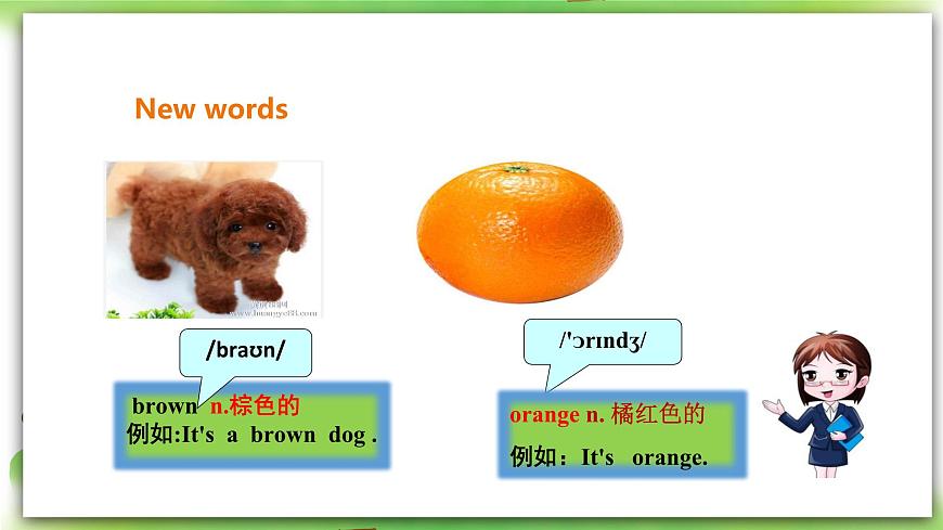 外研版英語(yǔ)7上 Starter Module 3  My English booUnit 3 What colour is it？pptx第6頁(yè)