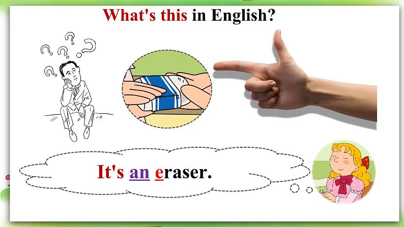 人教版新目标英语七上 Starter Unit 2 What’s this in English?(1a-2d ) 课件+导学案+音视频04