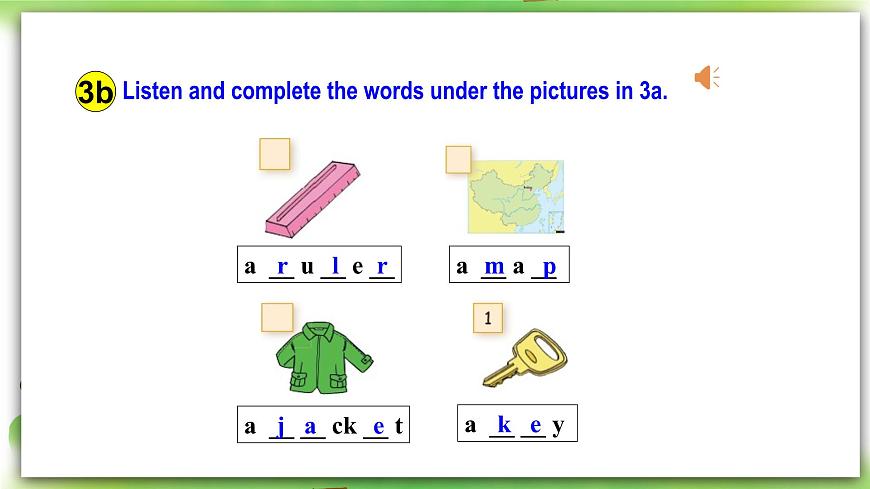 人教版新目標(biāo)英語(yǔ)七上 Starter Unit  2 What’s this in English？3a-4d第8頁(yè)