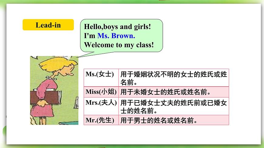 人教版新目標(biāo)英語(yǔ)七上 Unit 1 My name 's Gina. SectionA (1a-2c )第4頁(yè)