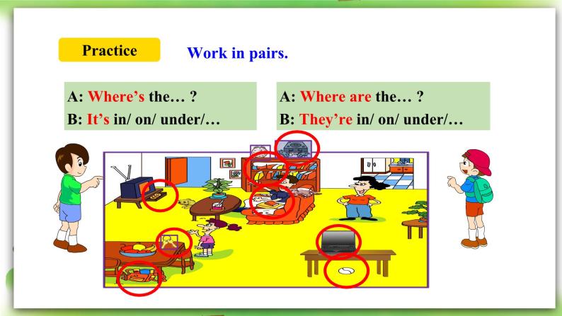 人教版新目标英语七上 Unit4 Where’s my schoolbag  ？SectionA (2d-3c )  课件+导学案+音视频05