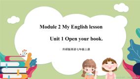 Starter Module 2 unit 1 Open your book 课件+教案+练习