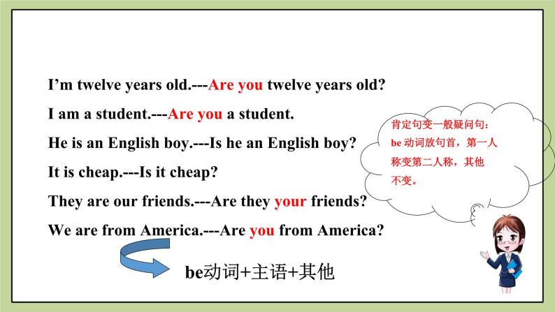 Module 1 My classmates Unit 3 Language in use. period 2 Grammar  (课件+教案+练习）06