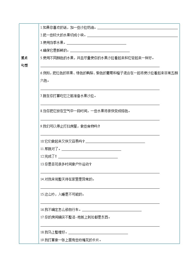 【同步讲义】牛津译林版英语八年级上册-Unit 4 第 4 课时 Integrated skills -Task 讲义(知识精讲+分层练习)02
