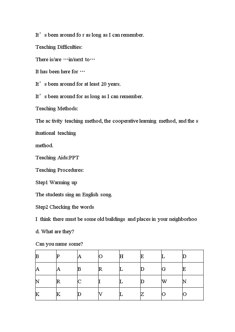 《Unit 10 I’ve had this bike for three years Section B 1a-1d》教案3-八年级下册新目标英语【人教版】第2页