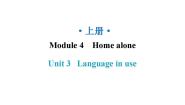 初中英语外研版 (新标准)九年级上册Module 4 Home aloneUnit 3 Language in use教学课件ppt