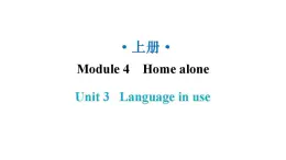 外研版九年级英语上册Module4  Unit3教学课件