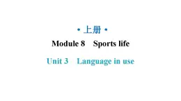 外研版九年级英语上册Module8 Unit3教学课件