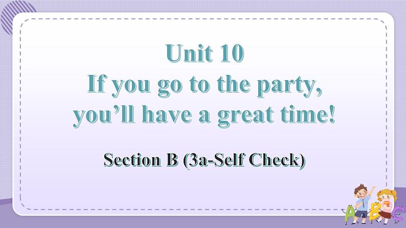 人教版英语八上Unit10 SectionB(3a-selfcheck)课件PPT+音视频素材01