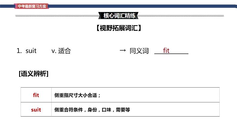 Unit 8 It must belong to Carla Section B词汇精讲 九年级全册英语(人教版)课件PPT第5页