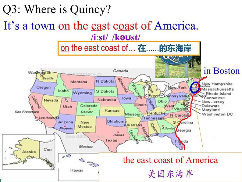 初中英语7B Module 7 My past lifeUnit 2 I was born in Quincy.Period 1课件第5页