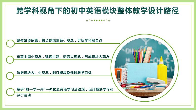 M10 the weather 跨学科视角下的初中英语单元整体教学设计(1)课件PPT第7页