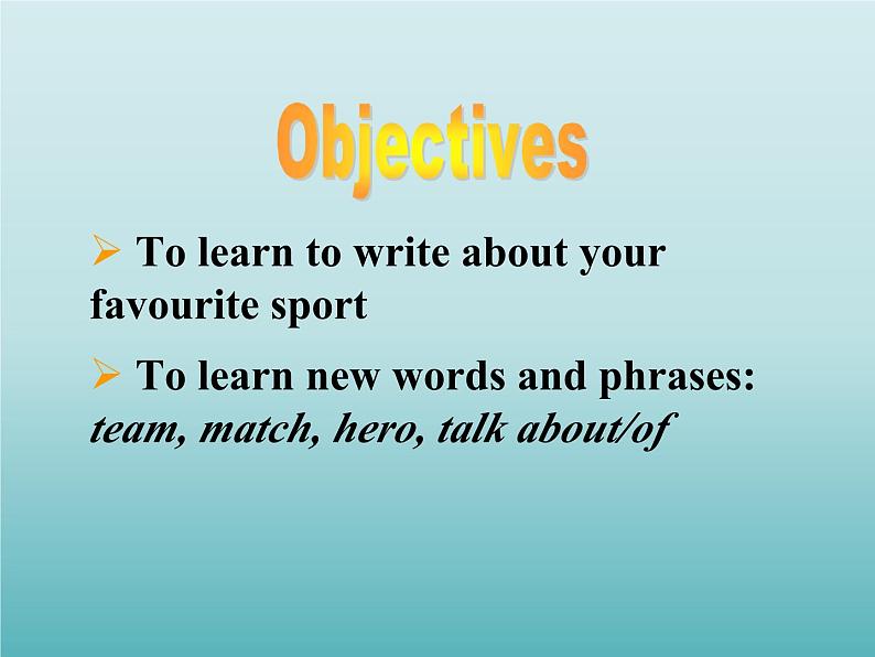牛津译林版初中英语七年级上册 Unit 2 Let's play sports! Task 课件07