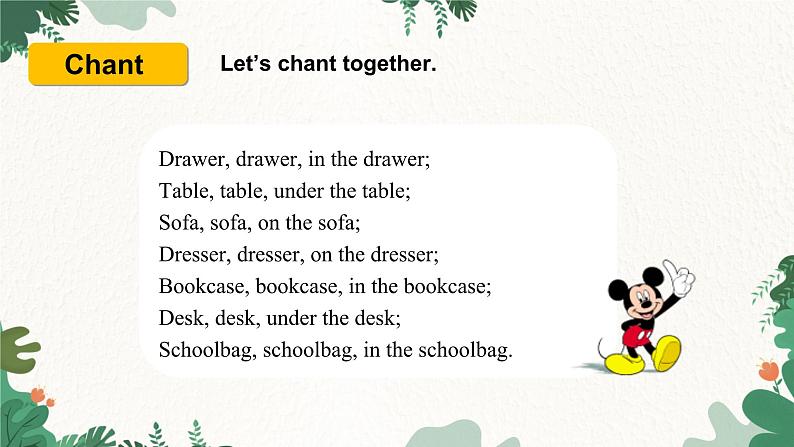 人教新目标版英语七年级上册 Unit 4 Where’s my schoolbag Section A(Grammar Focus-3c)课件第3页