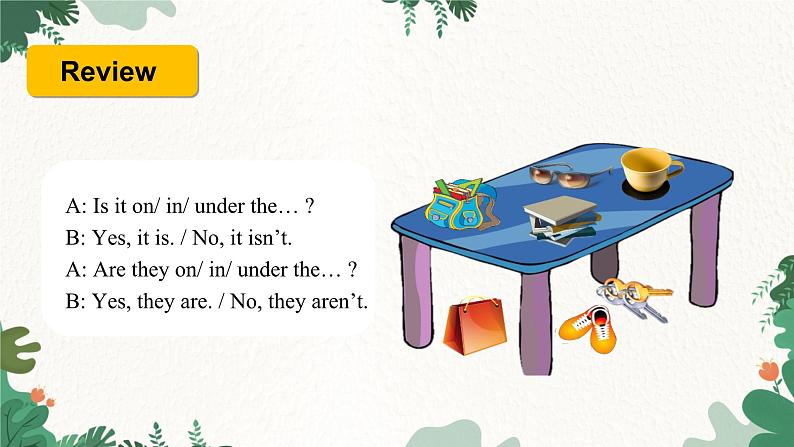 人教新目标版英语七年级上册 Unit 4 Where’s my schoolbag Section A(Grammar Focus-3c)课件第7页