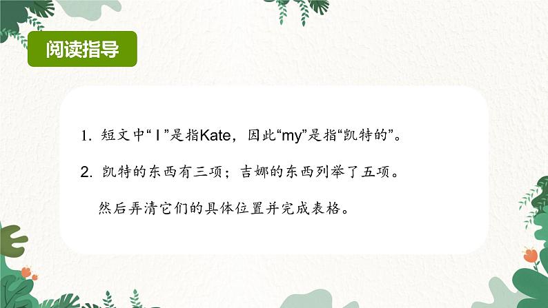 人教新目标版英语七年级上册 Unit 4 Where’s my schoolbag Section B(2a-Self Check)课件第7页