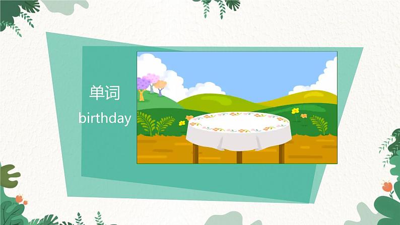 人教新目标版英语七年级上册 Unit 8 When is your birthday-Section A 课件05