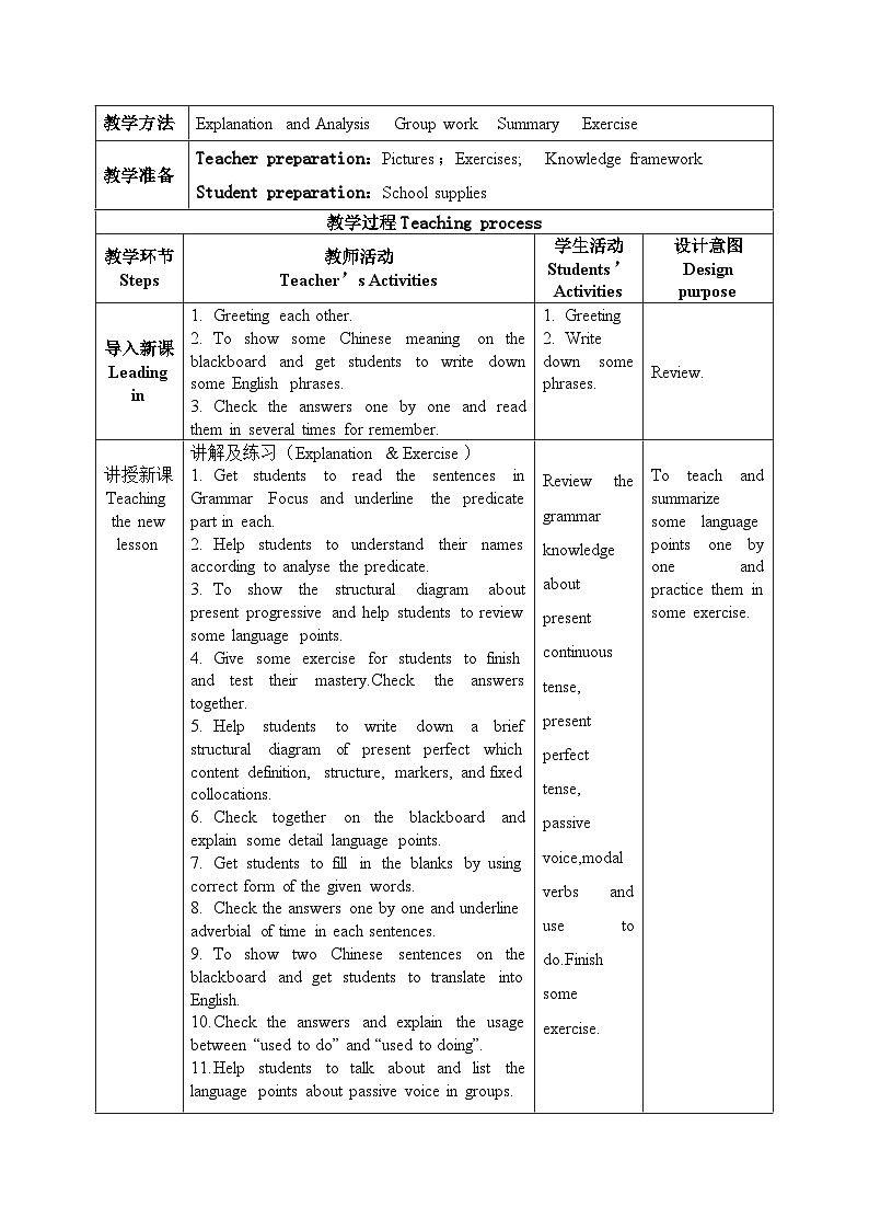 【核心素养目标】人教版初中英语九年级全册 Unit 13 We're trying to save the earth! Section A Grammar-4c课件+教案+同步练习(含反思和答案)02